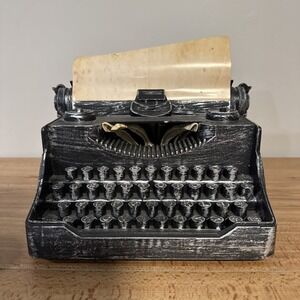 Halloween Animated Typewriter PAC Decoration Sounds Lights Spooky Skeleton Hand